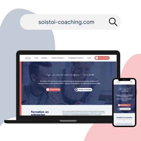 exemple site internet organisme de formation - Agence web Digidream