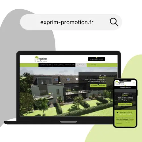 Création site internet promoteur immobilier - Agence web Digidream