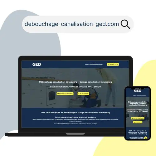 Référencement site internet plombier Strasbourg - Digidream