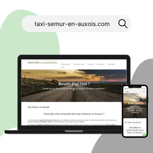 Référencement site internet taxi Nice - Digidream