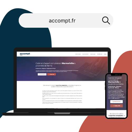 Exemple création site internet pour expert-comptable - DIGIDREAM